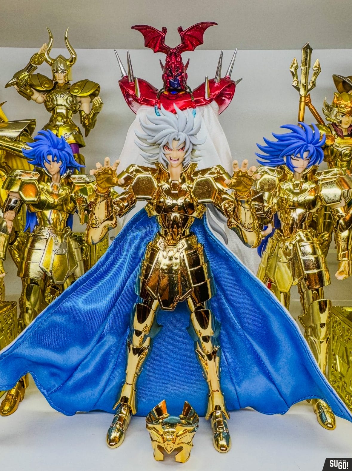 Click to view full screen Bandai Saint Myth Cloth EX Gemini Saga GOLD24 Japan version Action Figure photo review