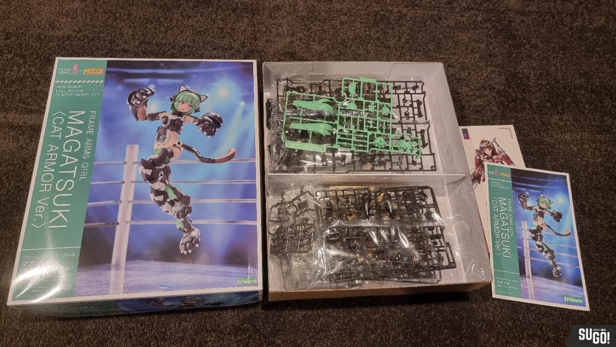Kotobukiya Frame Arms Girl Magatsuki [Cat Armor Ver.] Plastic Model Kit photo review