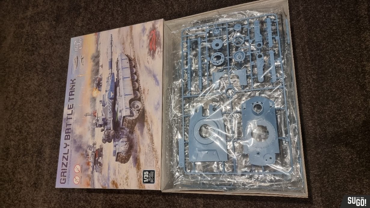 Border Models BC-002 Grizzly Tank Transformable 1/35 Model Kit photo review