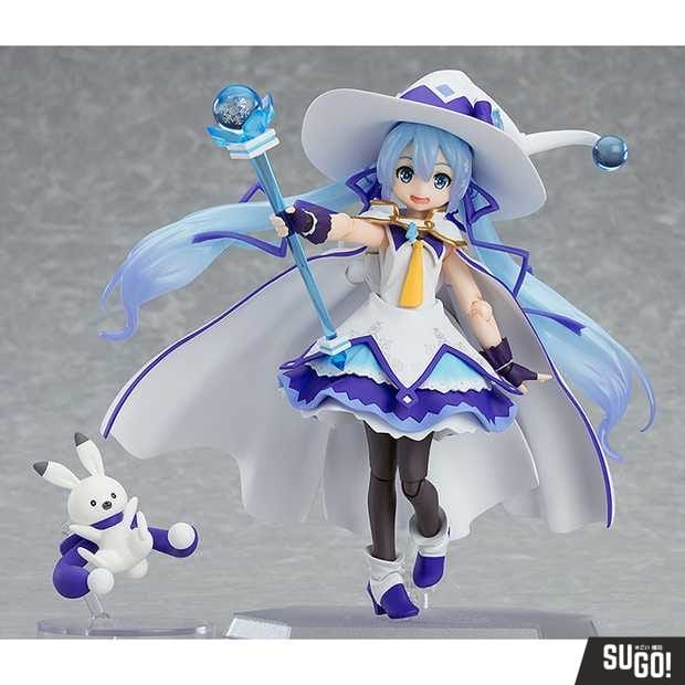Max Factory Figma Character Vocal Series 01 Hatsune Yuki Miku Magical Snow Ver. Action Figure