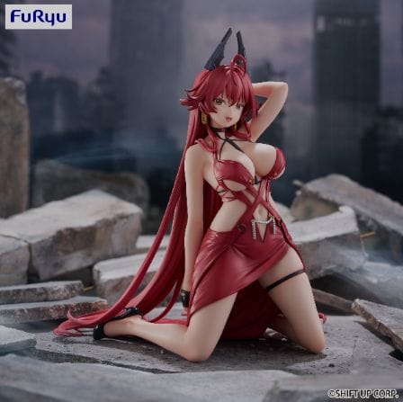 FuRyu Goddess OF VICTORY: Nikke - Little Red Riding Hood “Absurd Red” Ver. Ramen Lid PVC Figure