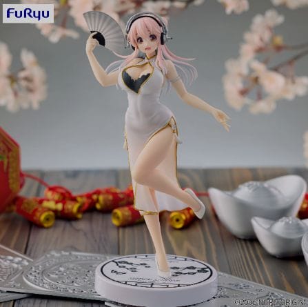 FuRyu Sonic The Hedgehog White Cheongsam Trio-Try-iT Series PVC Figure
