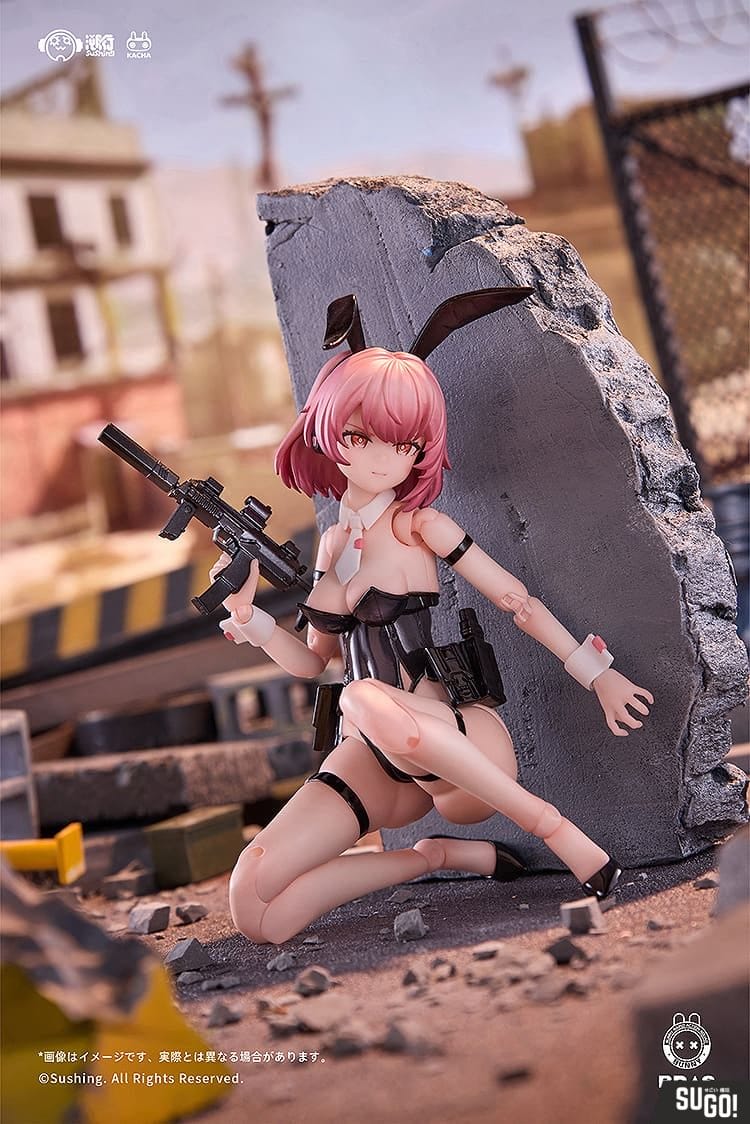 SUSHING Commando Belka (BUNNY Rapid Action SQUAD) 1/12 Action Figure