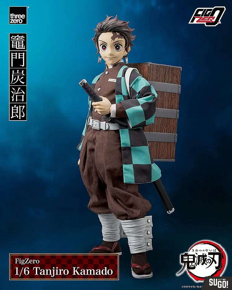 ThreeZero Figzero Tanjiro Kamado (Demon Slayer: Kimetsu no Yaiba) (Rerelease) 1/6 Action Figure