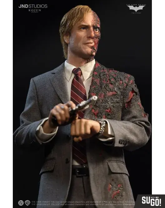 JND Studios KJW-006A Kojun Works Harvey Dent&Two-Face of The Dark Knight Trilogy A Ver. 1/6 Action Figure