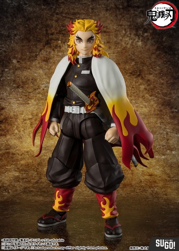 Bandai S.H.Figuarts Demon Slayer Kyojuro Rengoku Action Figure