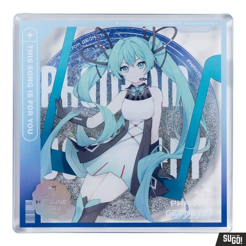Moeyu Hatsune Miku Technology Series Liquid Sand Acrylic Brick Goods
