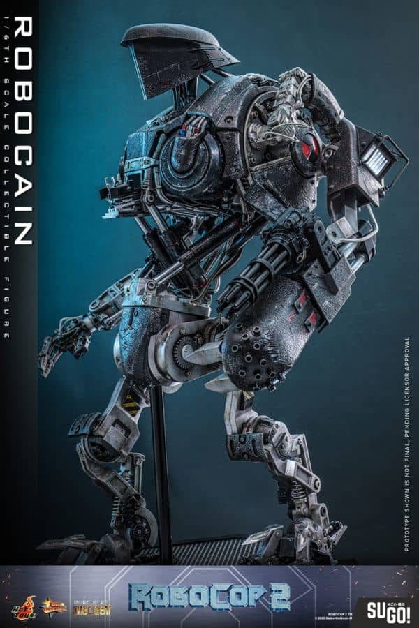 Hot Toys Robocop 2 - Robocain Diecast Collectable MMS828D75 1/6 Scale Action Figure