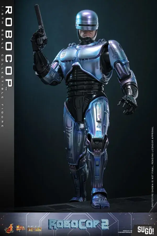 Hot Toys Robocop 2 - Robocop Diecast Collectable 1/6 Scale Action Figure