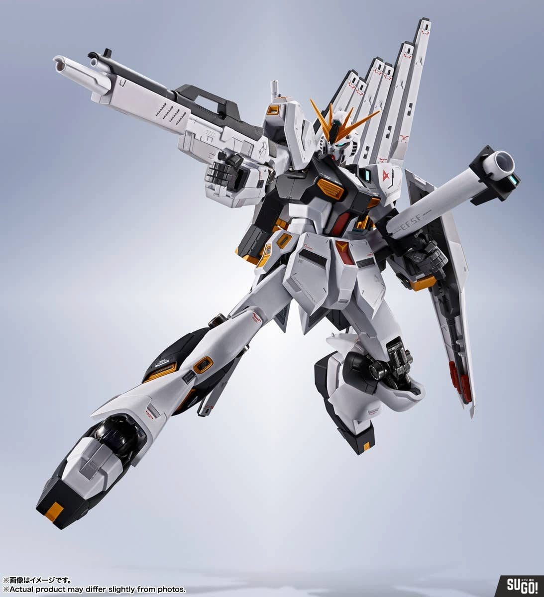 Bandai Metal Robot Spirits (SIDE MS) Nu Gundam Action Figure