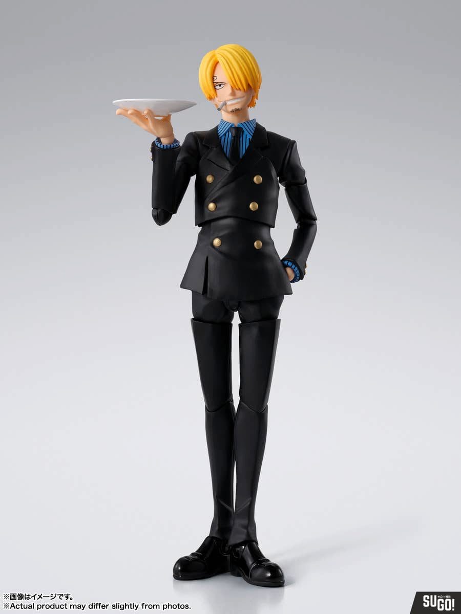 Bandai S.H.Figuarts Sanji -Romance Dawn- One Piece Action Figure