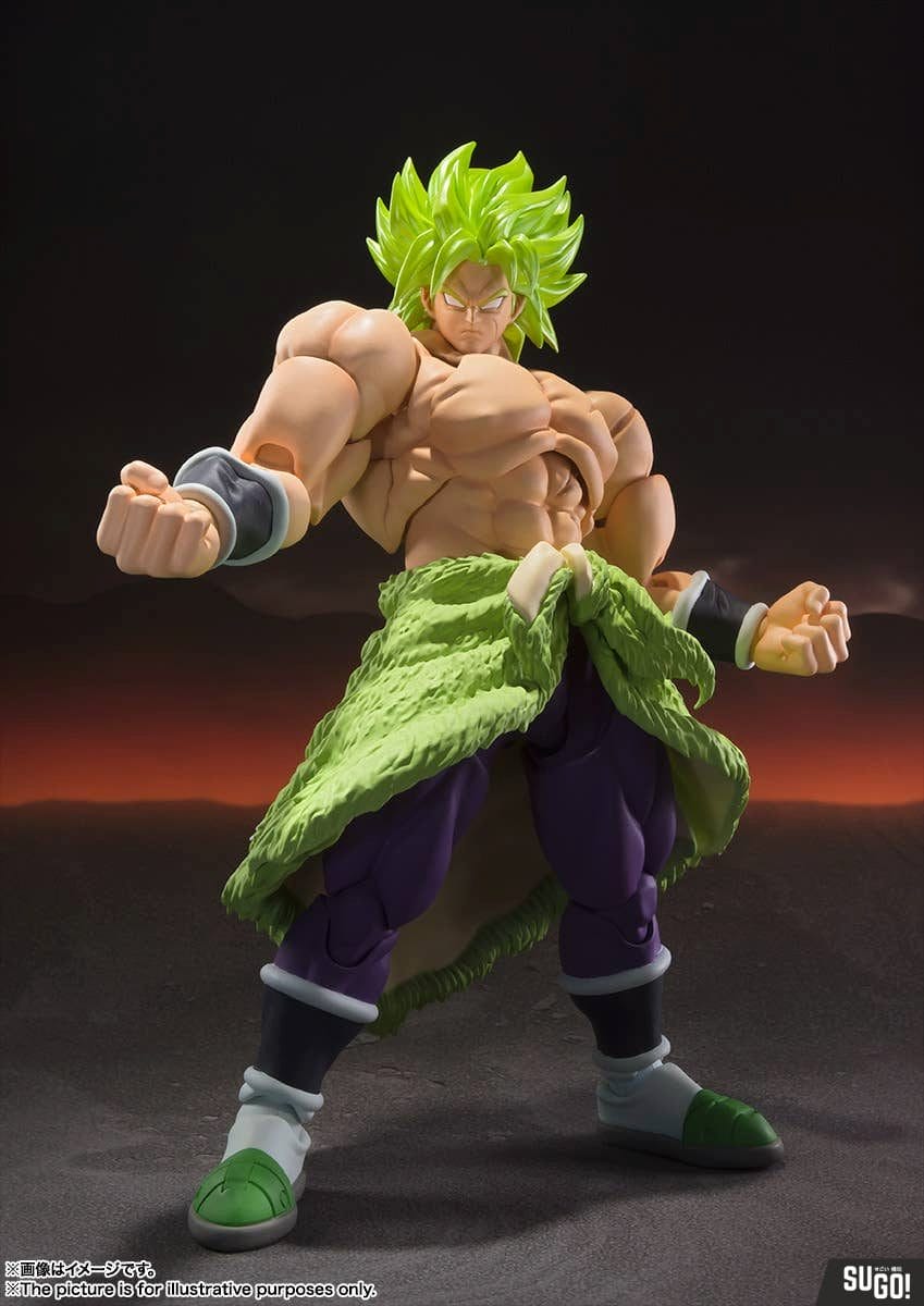 Bandai S.H.Figuarts Super Saiyan Broly Full Power (Reissue) Dragon Ball Action Figure