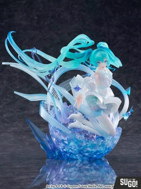 Cyberagent Hatsune Miku: Crystal Dress Ver. 1/7 PVC Figure