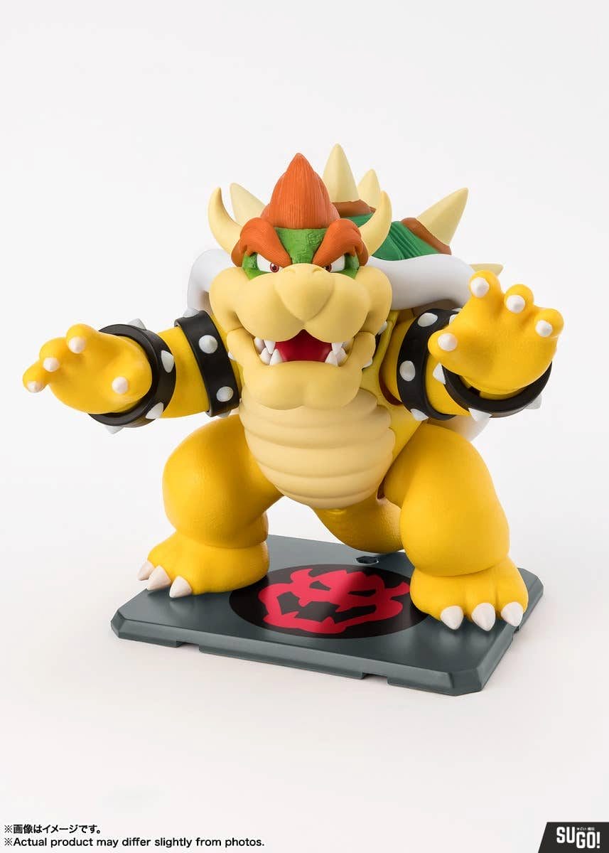 Bandai S.H.Figuarts Bowser (SUPER MARIO) Bowser Ver. Action Figure