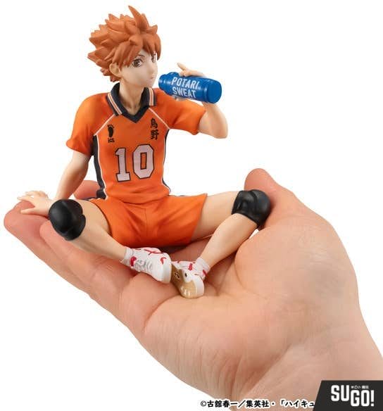 MegaHouse G.E.M. Series Haikyu!! Tenohira Shoyo Hinata Second Uniform Ver. PVC Figure