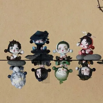 Pop Mart Skullpanda The Ink Plum Blossom Series Blind Box