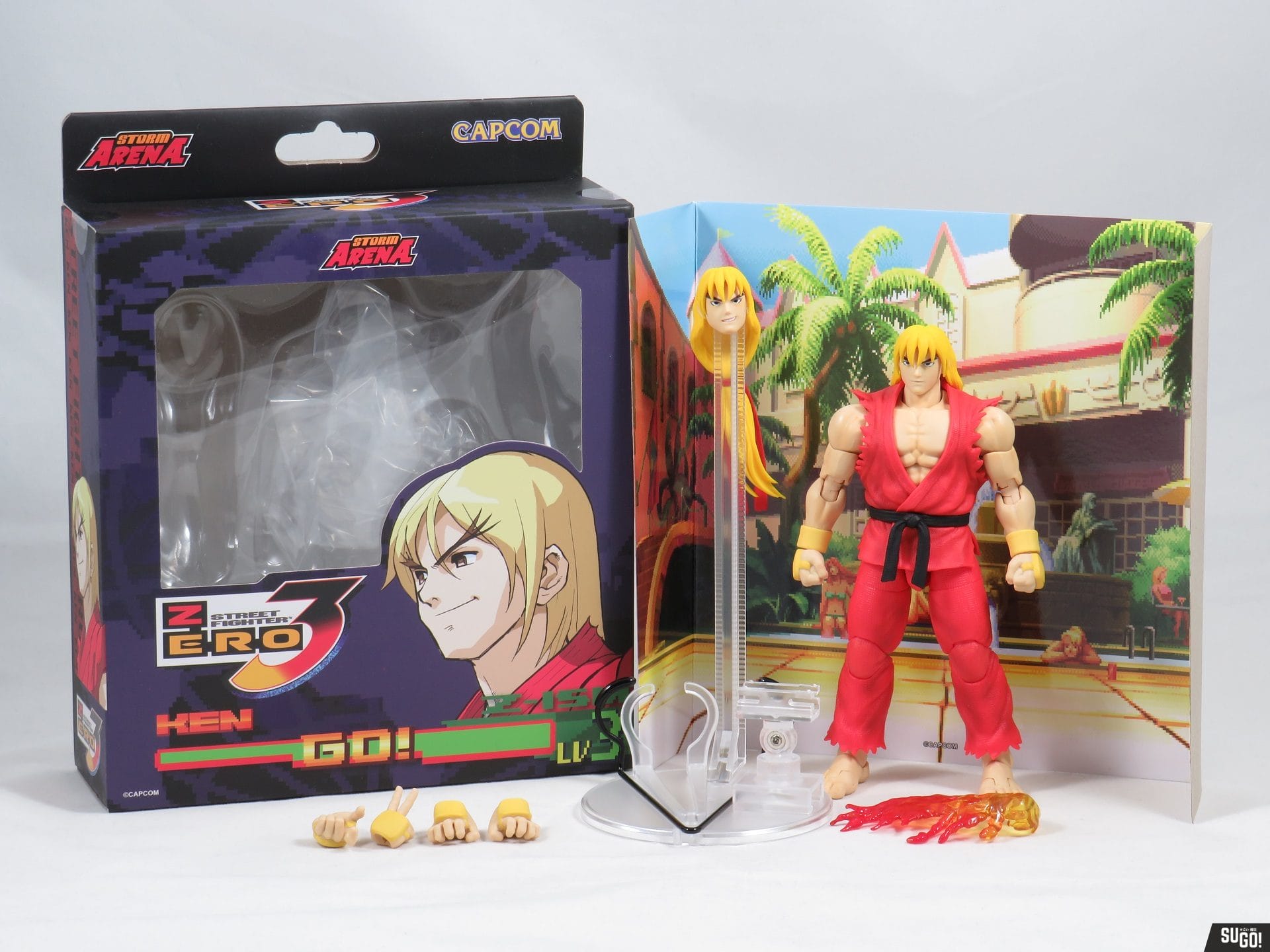 エフォールゼロ Ken Ken Street Fighter ZERO 3 Action Figure Ken | HLJ.com