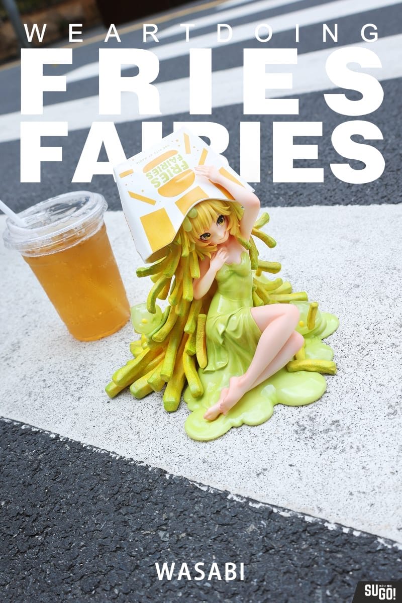 WeArtDoing Original Fries Girl Mustard Ver. PVC Figures