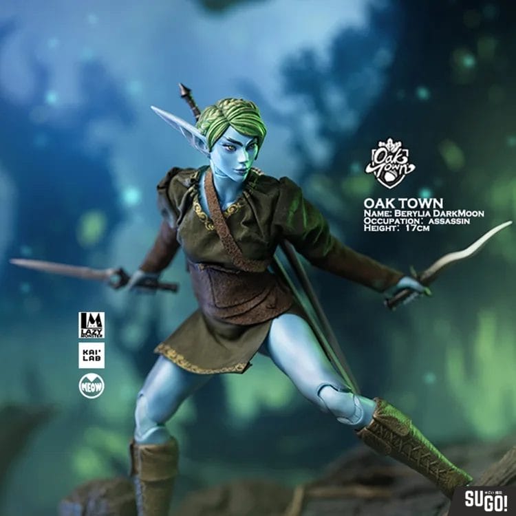 Lazy Monster Studio Assassin Berylia Darkmoon Action Figure