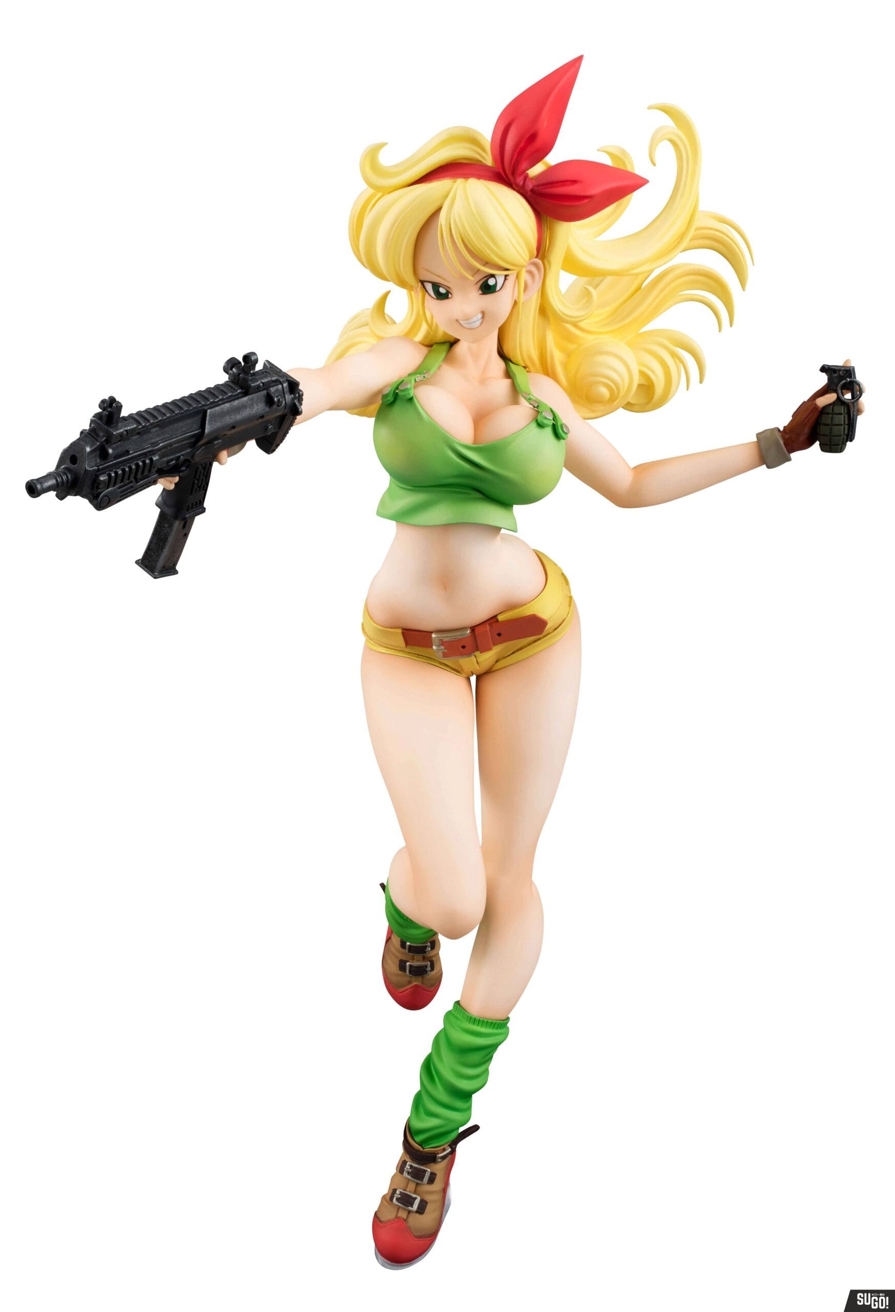 MegaHouse Dragon Ball Gals Lunch Blonde Ver. PVC Figure