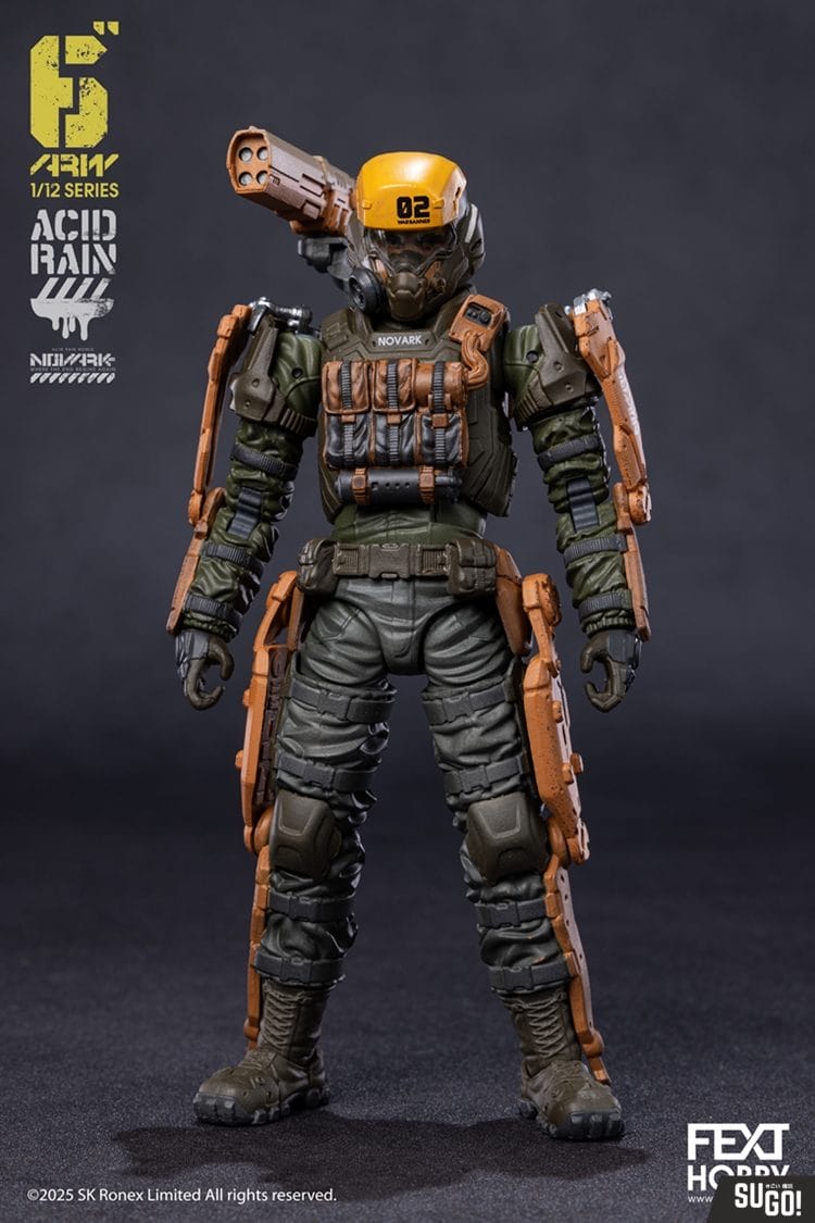 Fext Hobby FXH-AR-002 Novark Acid Rain 002 War Banner 1/12 Action Figure