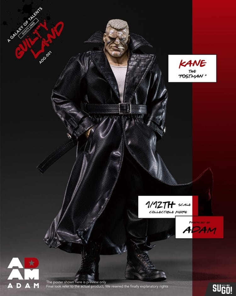 ADAM Studio's ADG-001 New Adam Guilty Land Kane 1/12 Action Figure