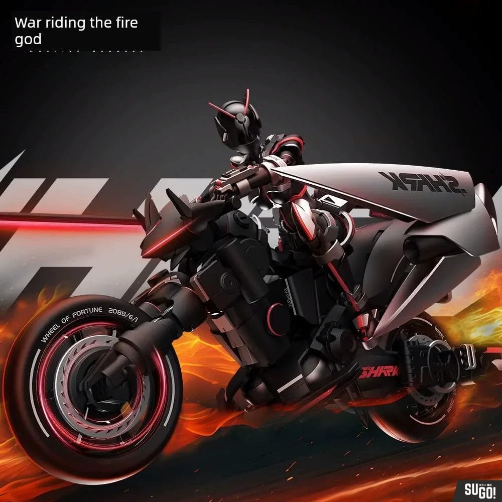 Yubo Creative Battle Rider Goddess Shuke Mobile Unit Model Kit