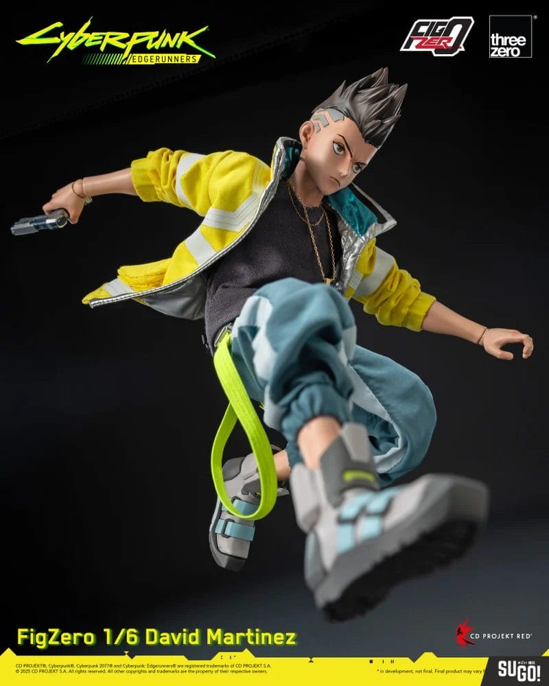 Threezero 3Z05990W0 David Martinez Cyberpunk: Edgerunners 1/6 Action Figure