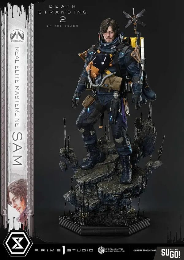 Prime 1 Studio REMDS2-01 Real Elite Masterline Death Stranding 2: ON The Beach Sam Standard Ver. 1/3 Licensed Statue