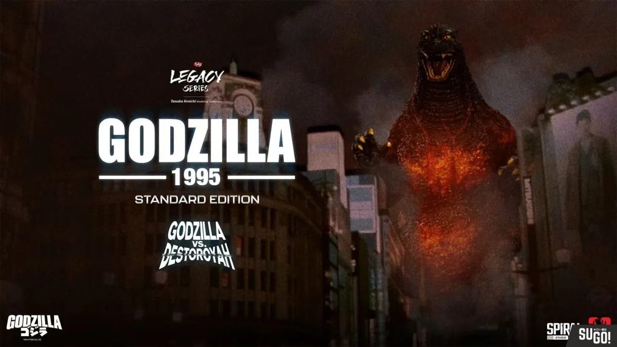 Spiral TLSTK-GZ007B Godzilla Godzilla 1995 Roaring Standard Ver. Legacy Series 55cm(H) Licensed Statue