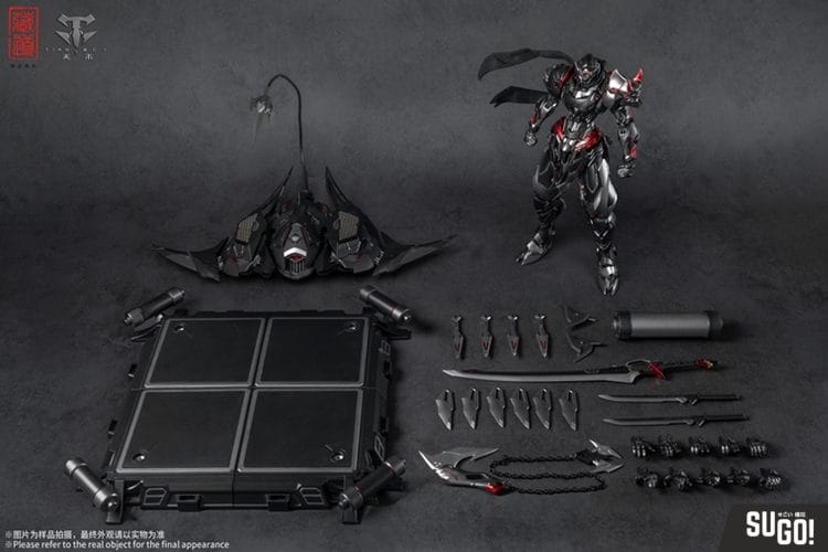 Zen of Collectible CD-07B Ninja Chou Mecha Action Figure - Sugo