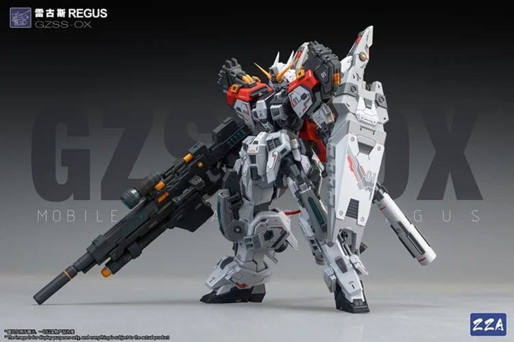 ZZA Model GZSS-OX-001 Commander Unit Regus Model Kit