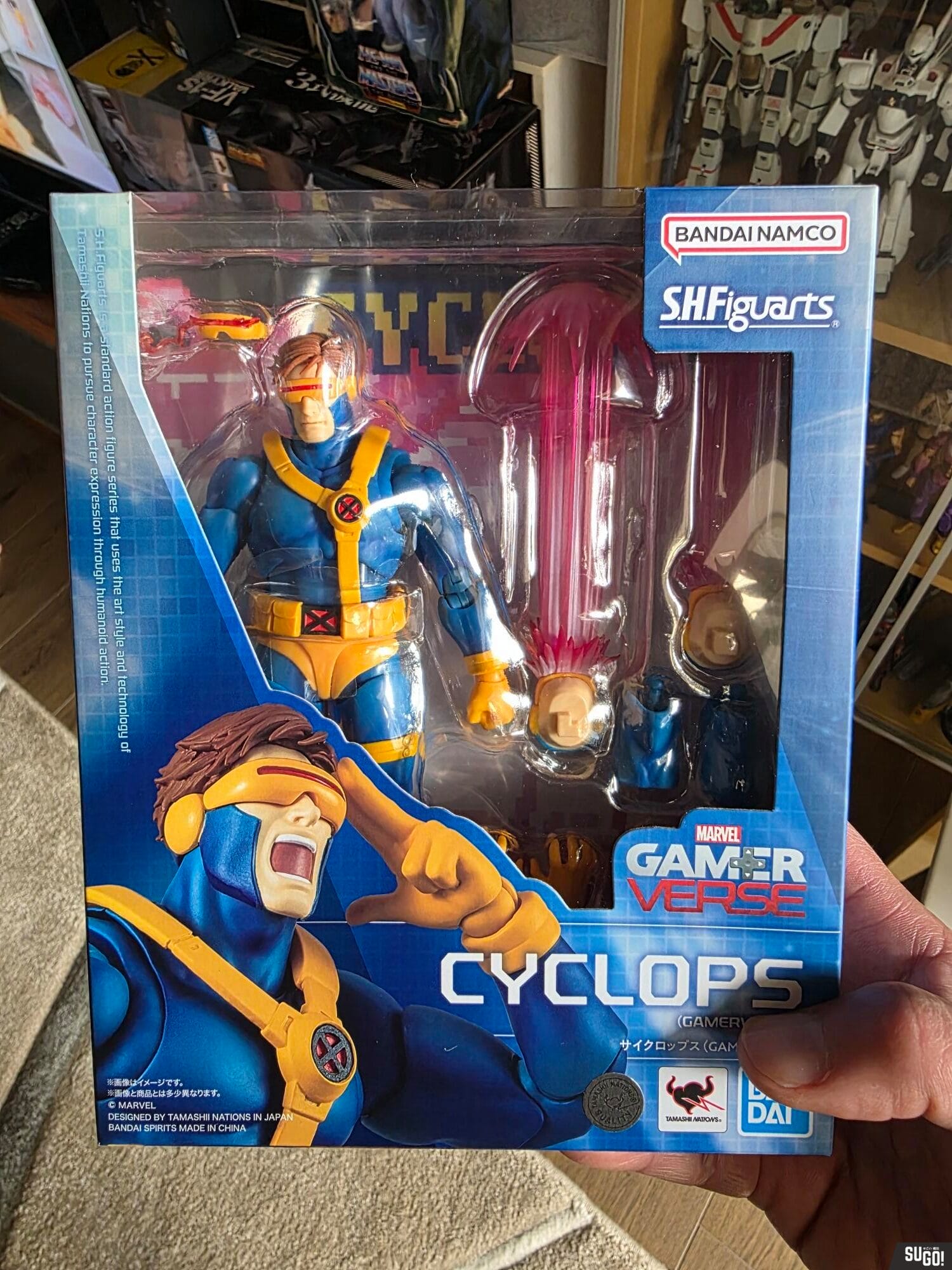 Bandai S.H.Figuarts X-Men Cyclops (GAMER-VERSE) Action Figure