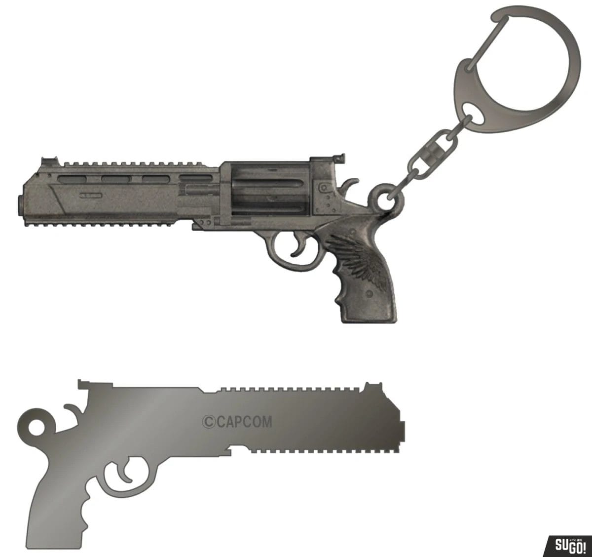 Capcom Resident Evil Requiem Requiem Metal Keychain